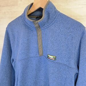 L.L.Bean Men's Sweater Fleece 1/4 Snap Pullover